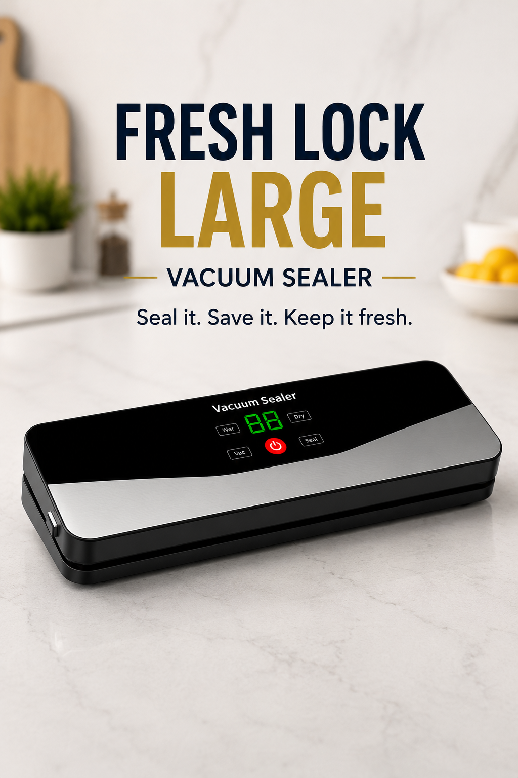 Casakart Freshlock Large Vacuum Sealer™