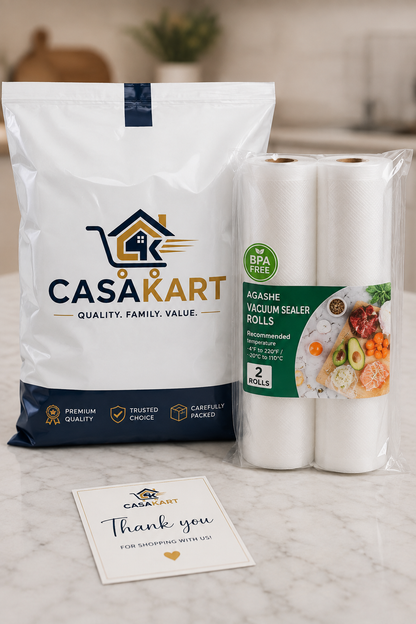 CASAKART FRESHLOCK SEAL BAGS x2 rolls