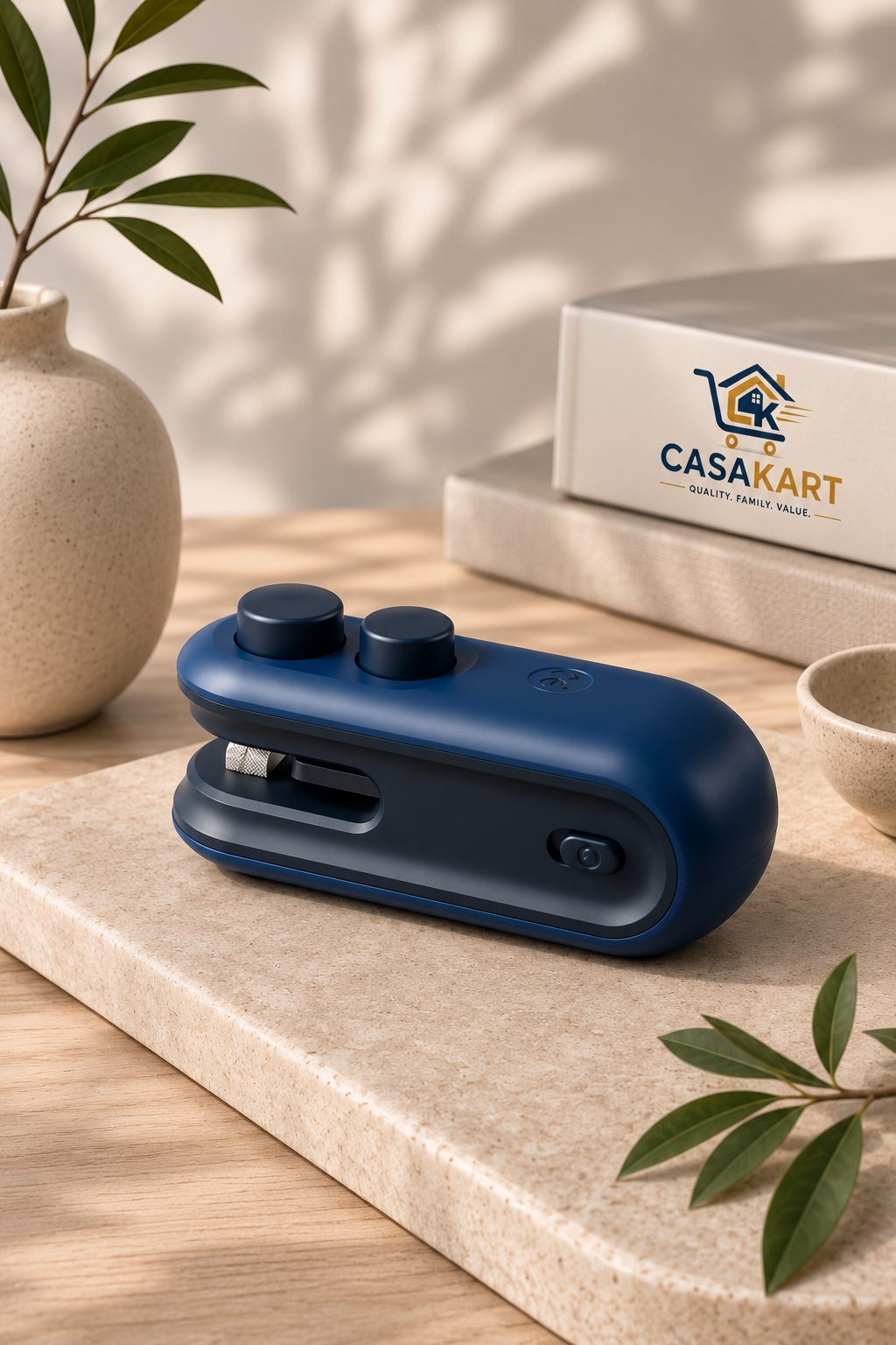 CasaKart FreshLock Mini™ 2-in-1 Portable Bag Sealer