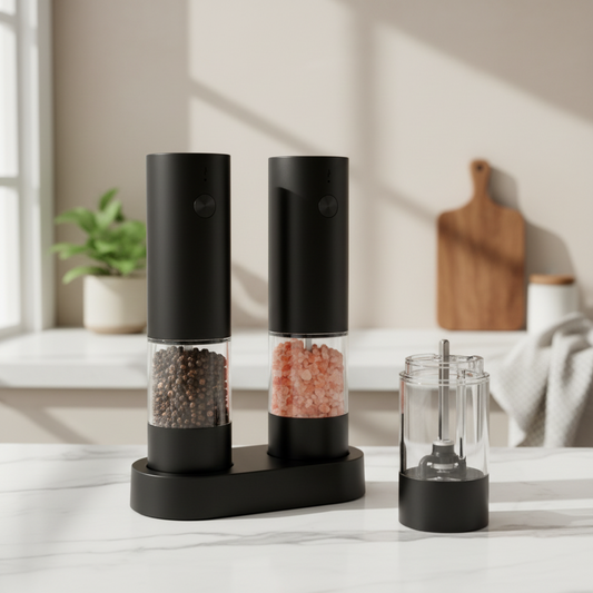 CasaKart Electric Salt & Pepper Grinder Set™