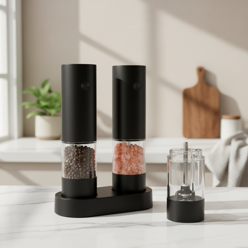 CasaKart Electric Salt & Pepper Grinder Set™