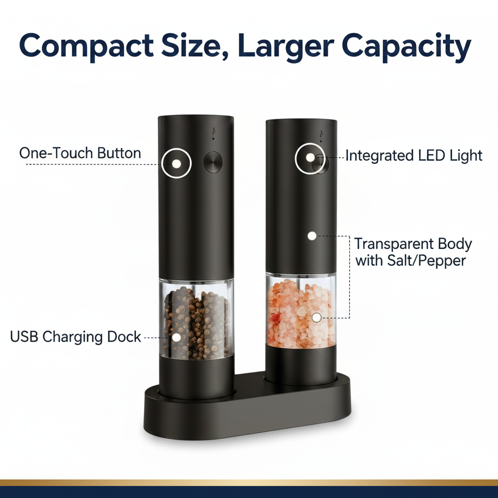 Improved grinder infographic