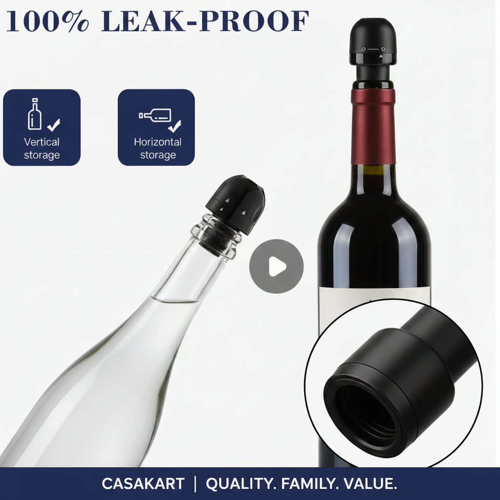 CasaKart Freshlock Wine/Champane Saver™
